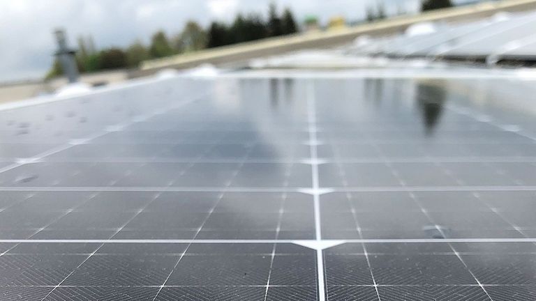 Referenz des Kunden Bad Dürrheimer: Solaranlage auf dem Dach